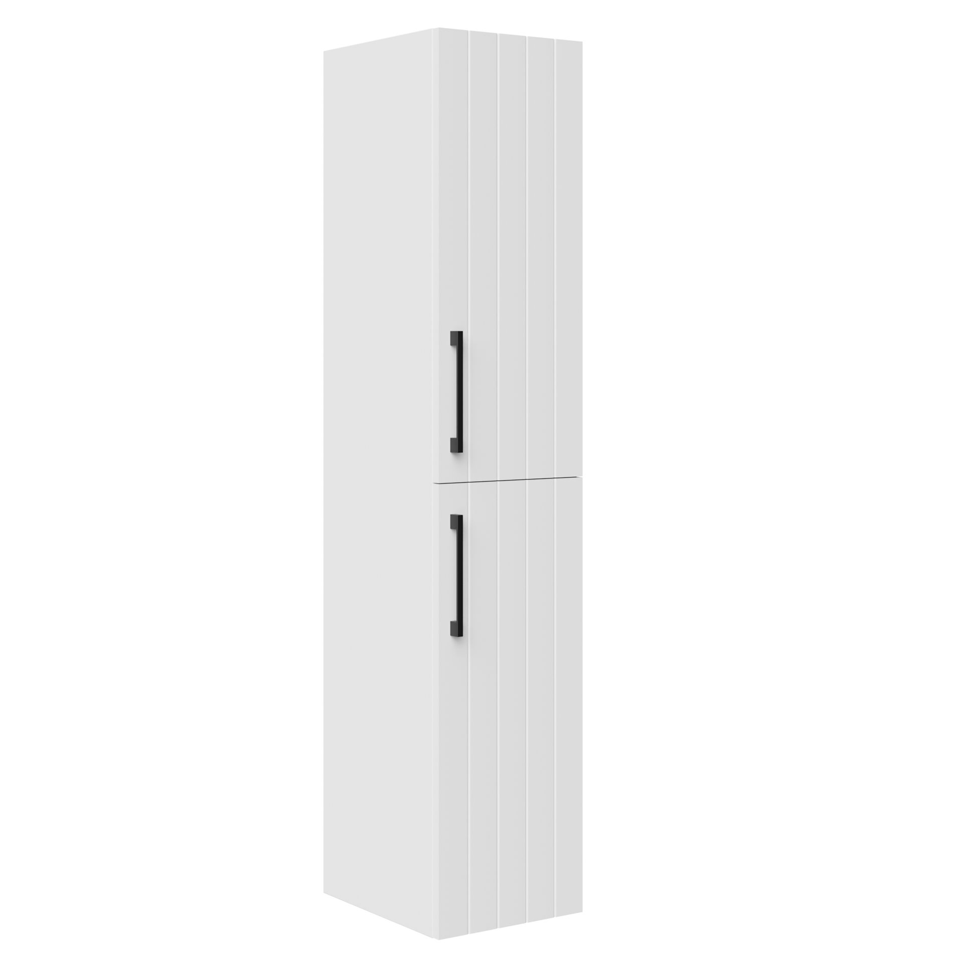 CREAVIT D10 HOGE KAST 150x30CM - GELAKT WIT vue 3