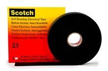 Scotch 23 ruban isolant électrique EPR autosoudable Noir, 19mm x 9,15m 0,76mm