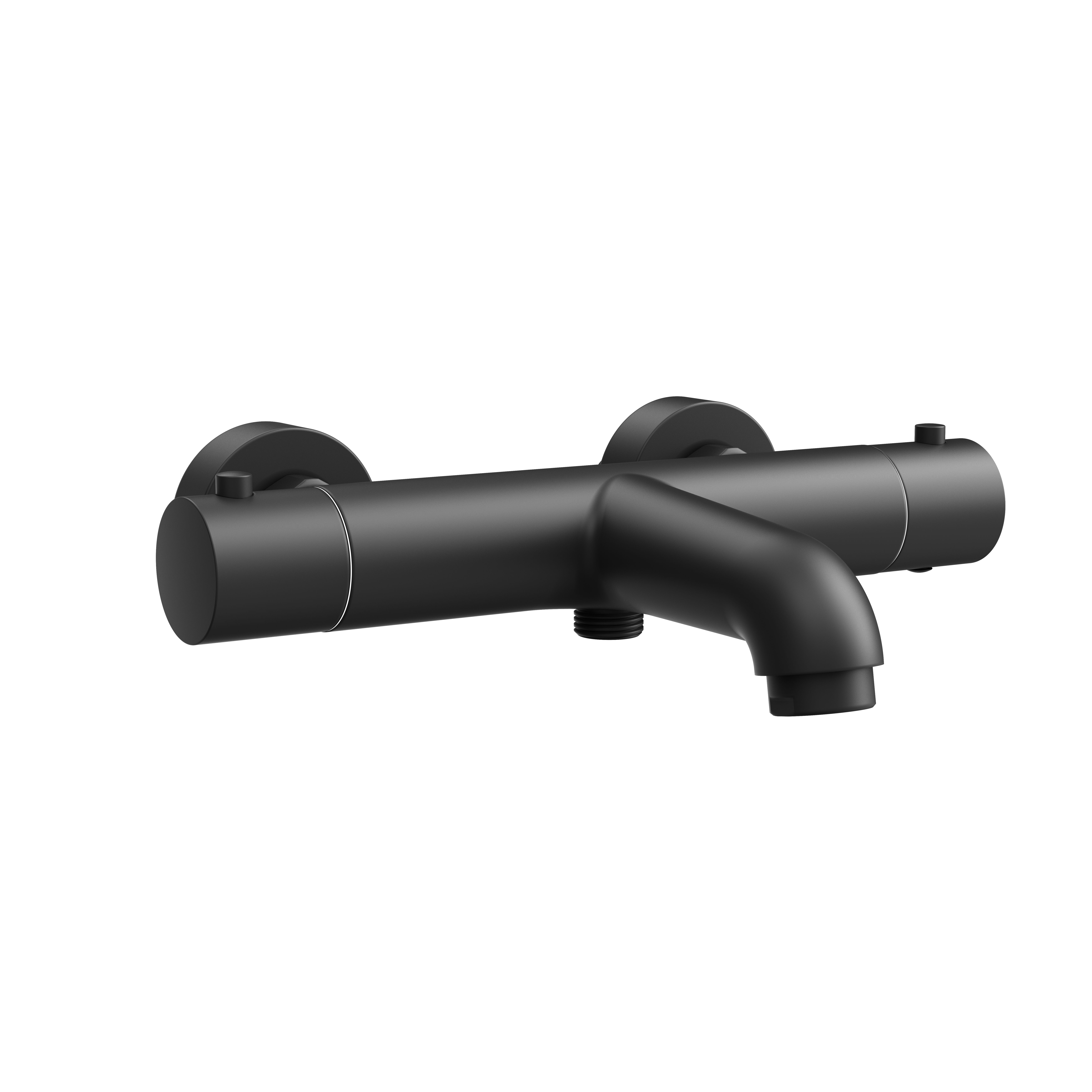 Aloni Pulse Mitigeur Bain ET Douche - Thermostatique - Belgaqua -noir Mat