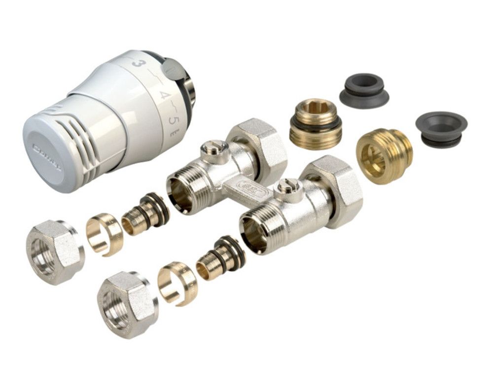 Comap Kit DE Raccordement 1/2” F-3/4” Eurocône Raccordement AU Sol Henrad Premium Line Eco