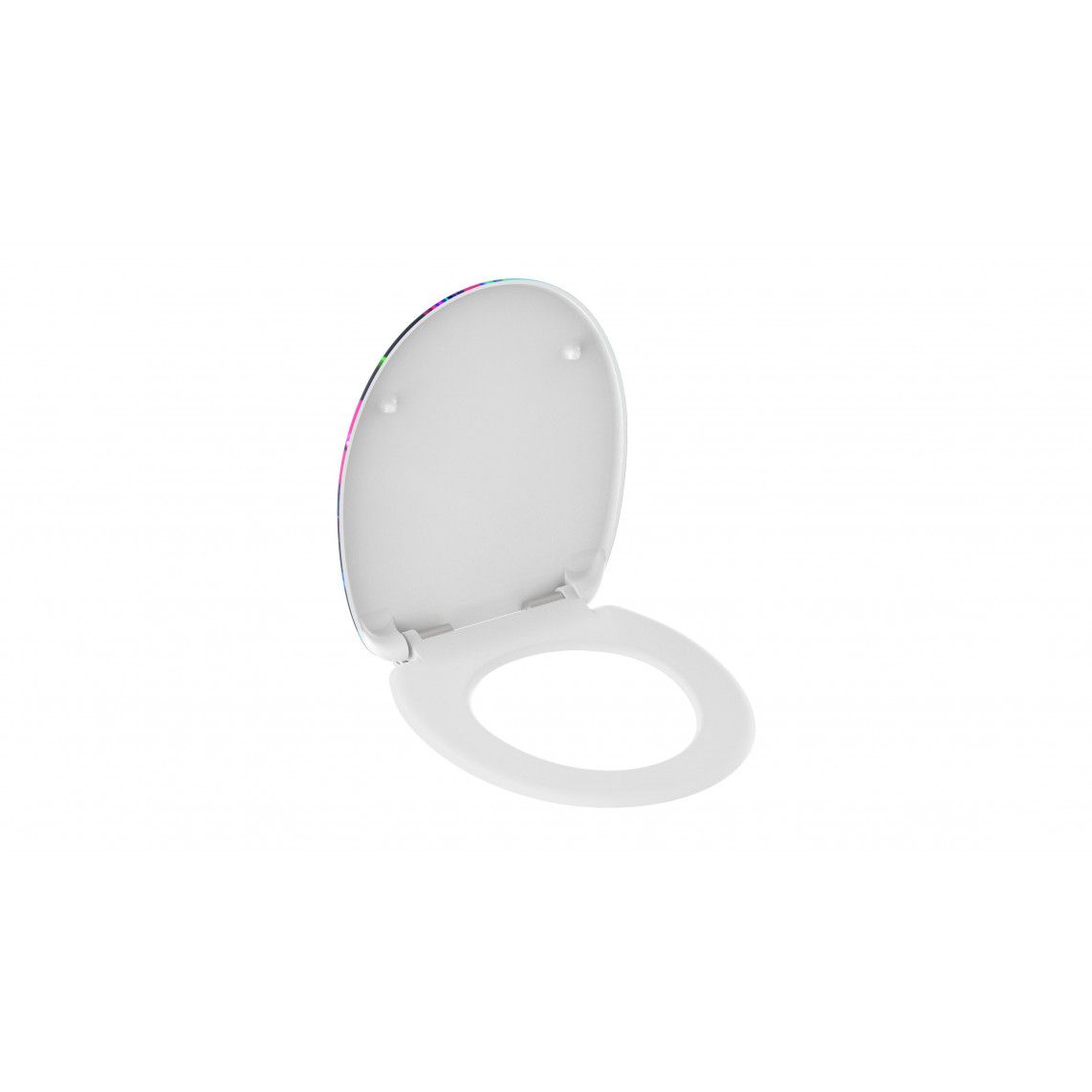 82191 Duroplast Toilet seat NEON PAINT, with soft close vue 4