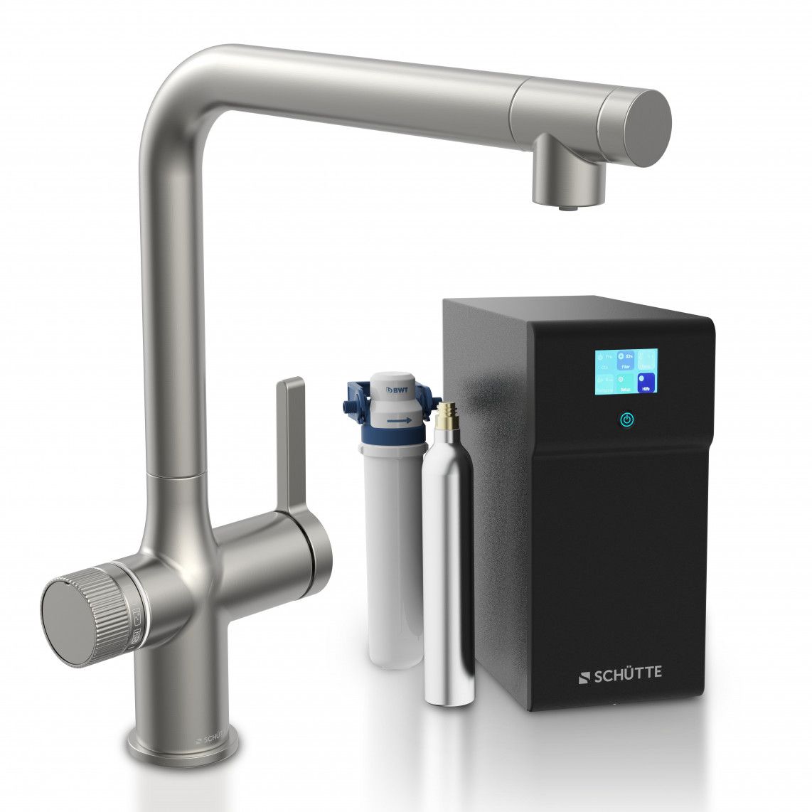 99905 AQUASTAR PREMIUM spoelwater mengkraan plus koel- en filtersysteem, rvs look vue 9