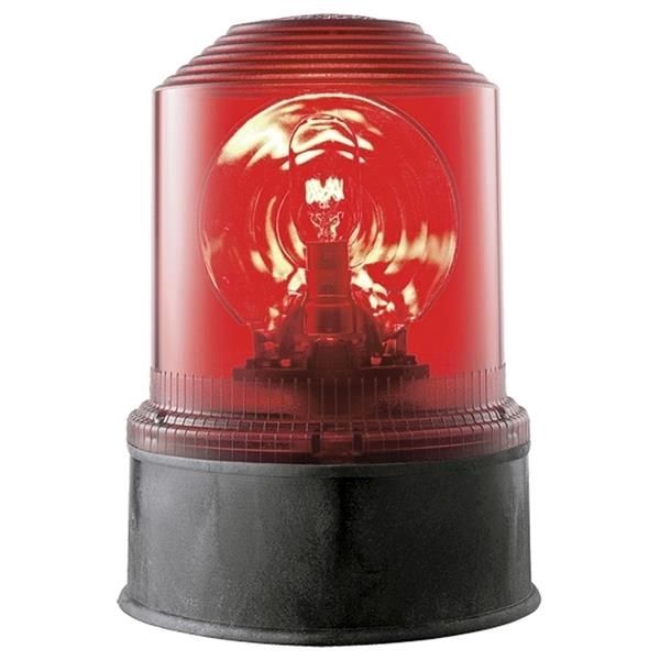Dsl 7322 girophare Rouge halogène 240Vac / 0,2A 55W