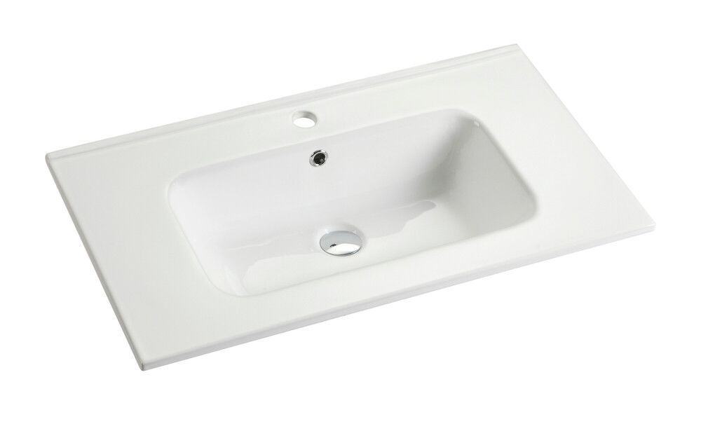 Intro Casa Tablette Avec 1 Lavabo Intégré 610×460×17MM Blanc