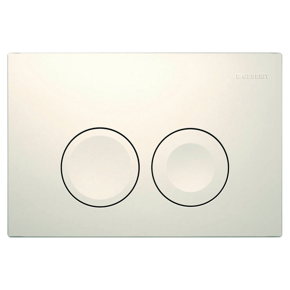 Geberit Delta 25 Plaque DE Commande Blanc