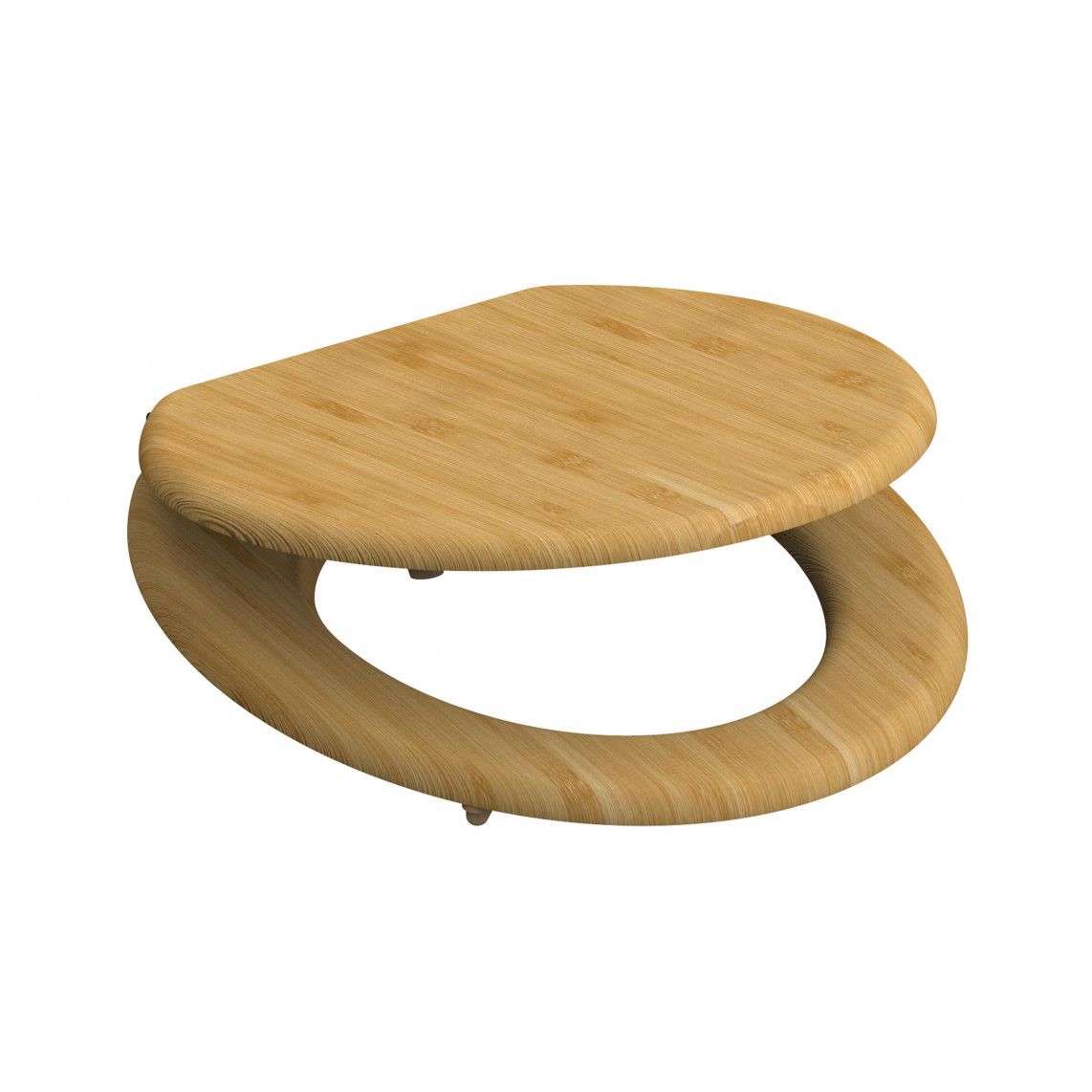 81001 Bamboe WC-zitting NATURAL BAMBOO vue 3