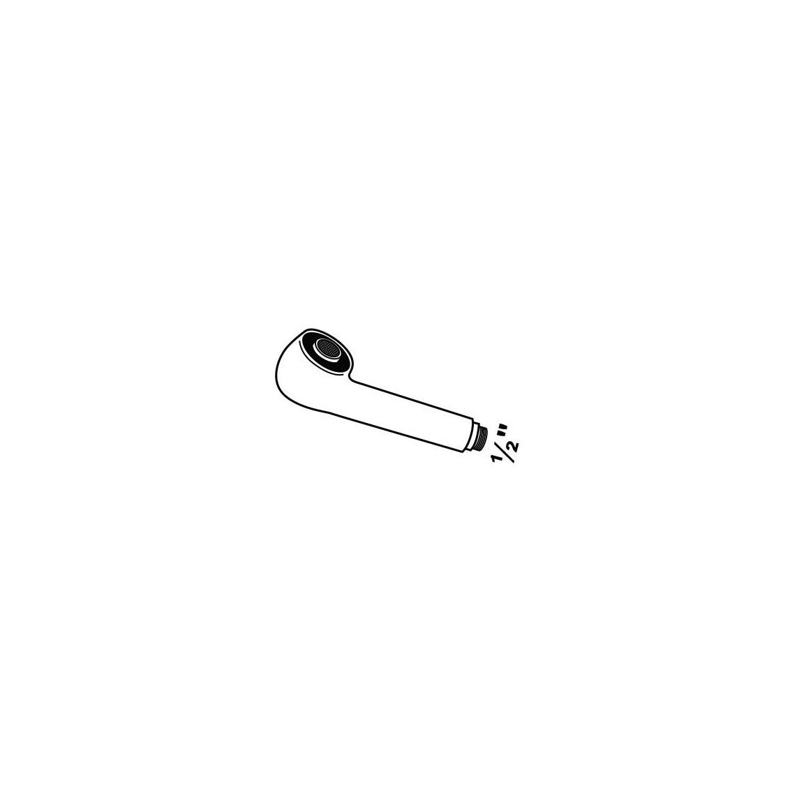 96219510 Vaatwerk spray, chroom, 1/2", voor hoge druk vue 3