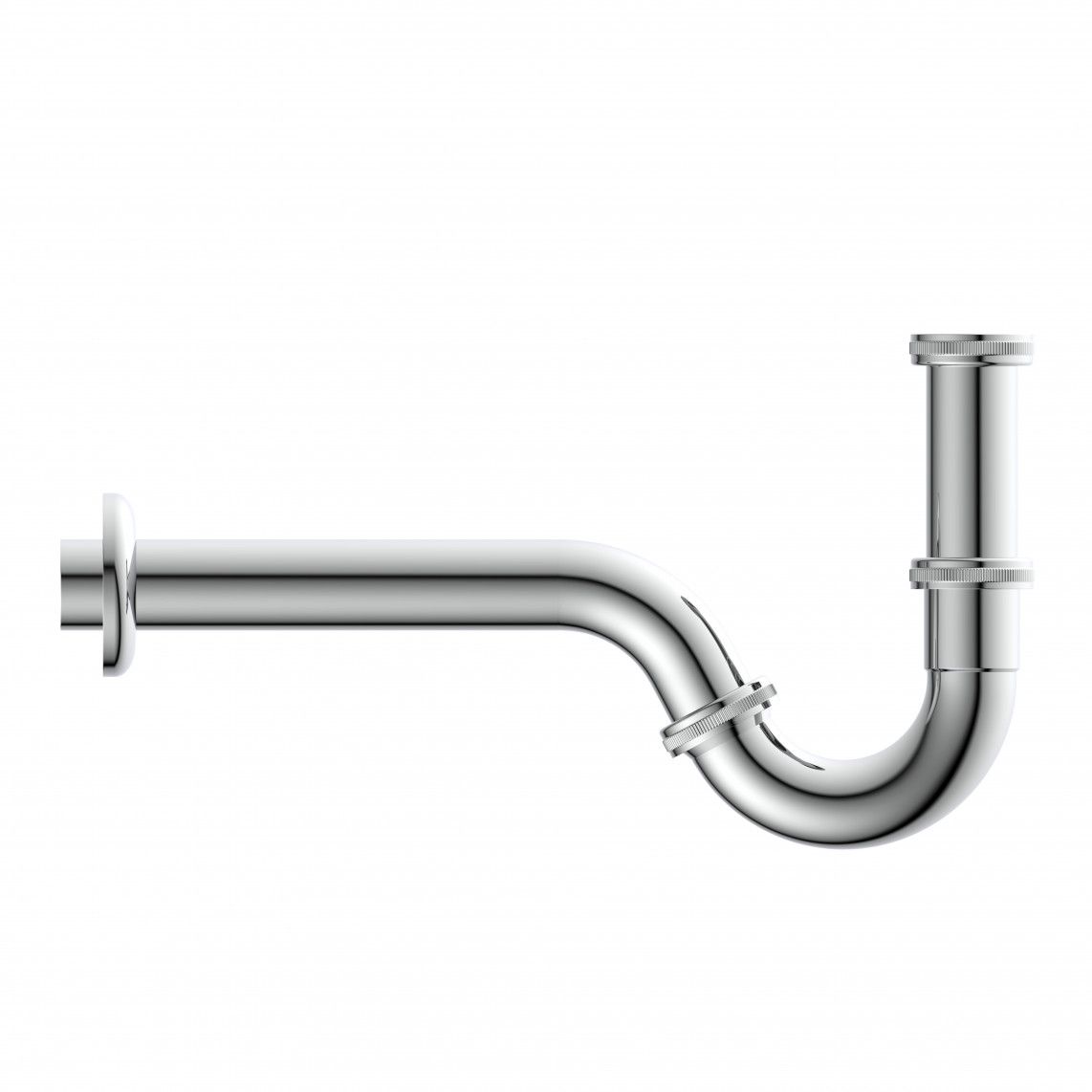 988440113 Bidet trap, chrome, 1 1/4" x 32 mm vue 2