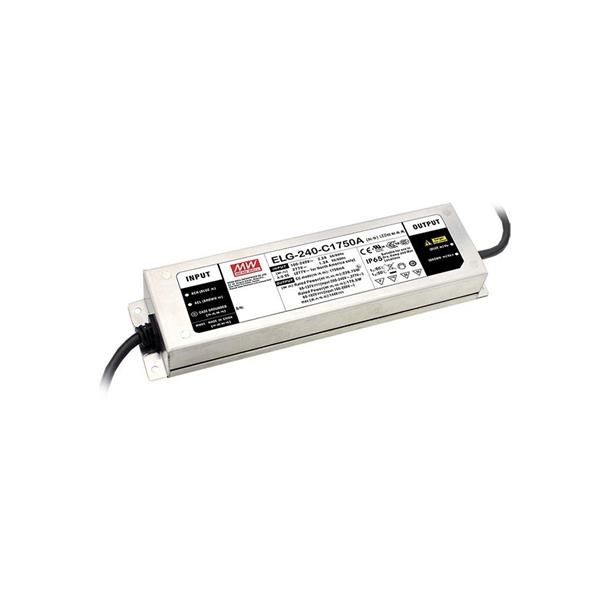 Alimentation Led 240W 24Vdc 3 entrées - 1 sortie 10A IP67