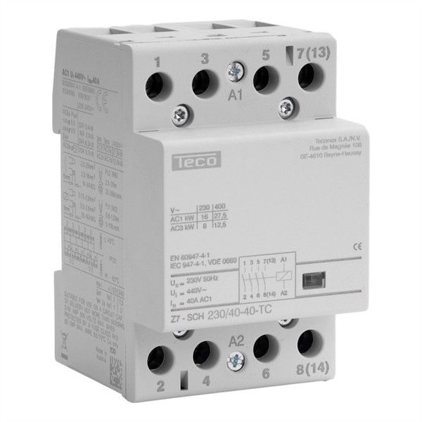 Contacteur 230Vac 40A 4NO