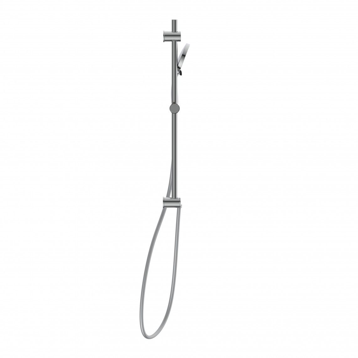 DX7031CSB GRANDE VITA doucherail set, chroom/antraciet vue 3