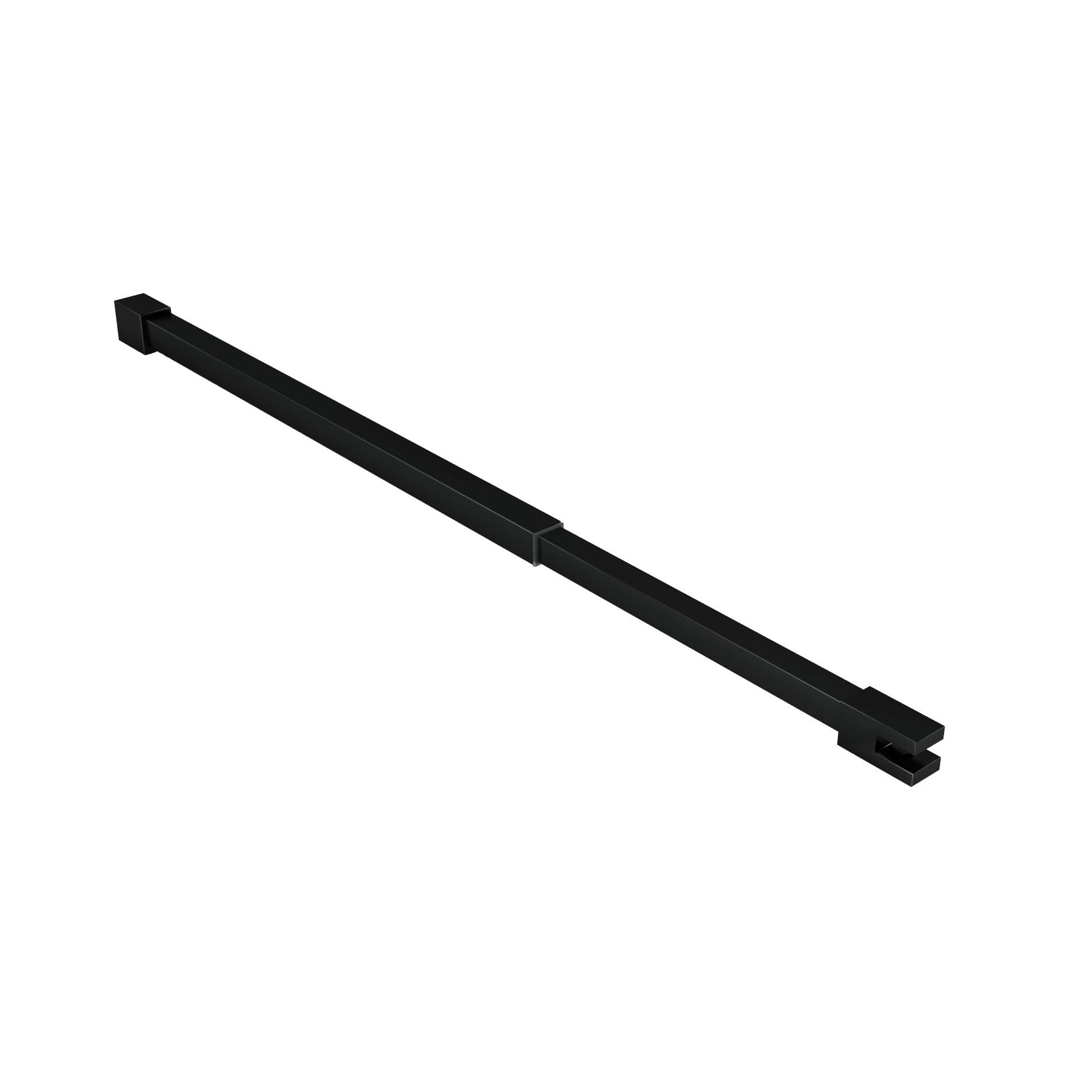 ALONI PLAFONDSTEUN - VERSTELBAAR - 43-80 CM - MAT ZWART vue 2