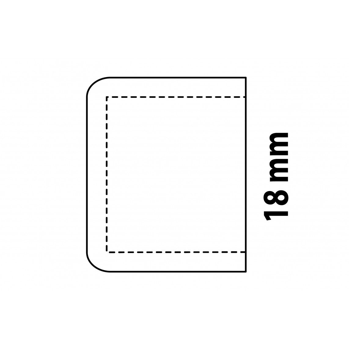989203055 CU eindkap, blanco, 18 mm, 1 mof (5301) vue 3