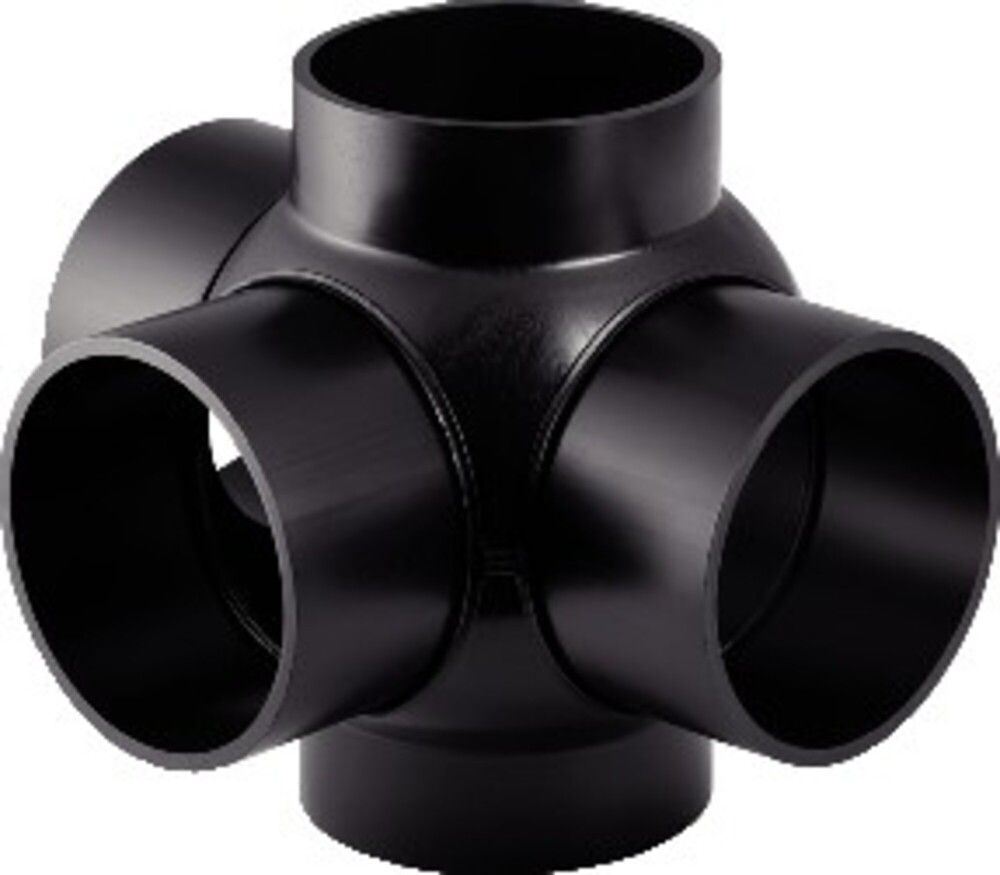 Geberit Décharge EN PE Embranchement Boule 88,5° 2 Embr. À 90° D110×110