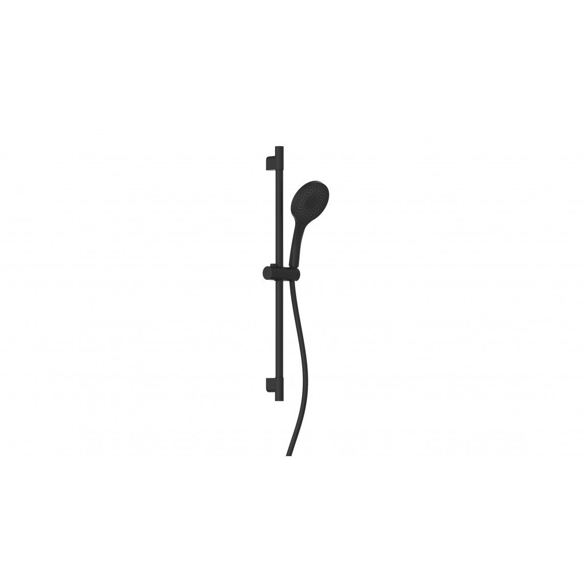 64996 CAPRI Shower rail set, black matt vue 2