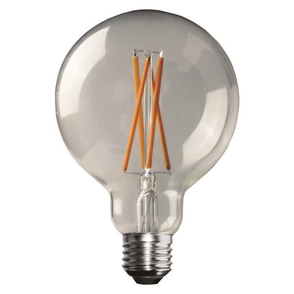 Lampe Led globe G95 crossed filament 11W E27 4000K 220 - 240V dimmable clair