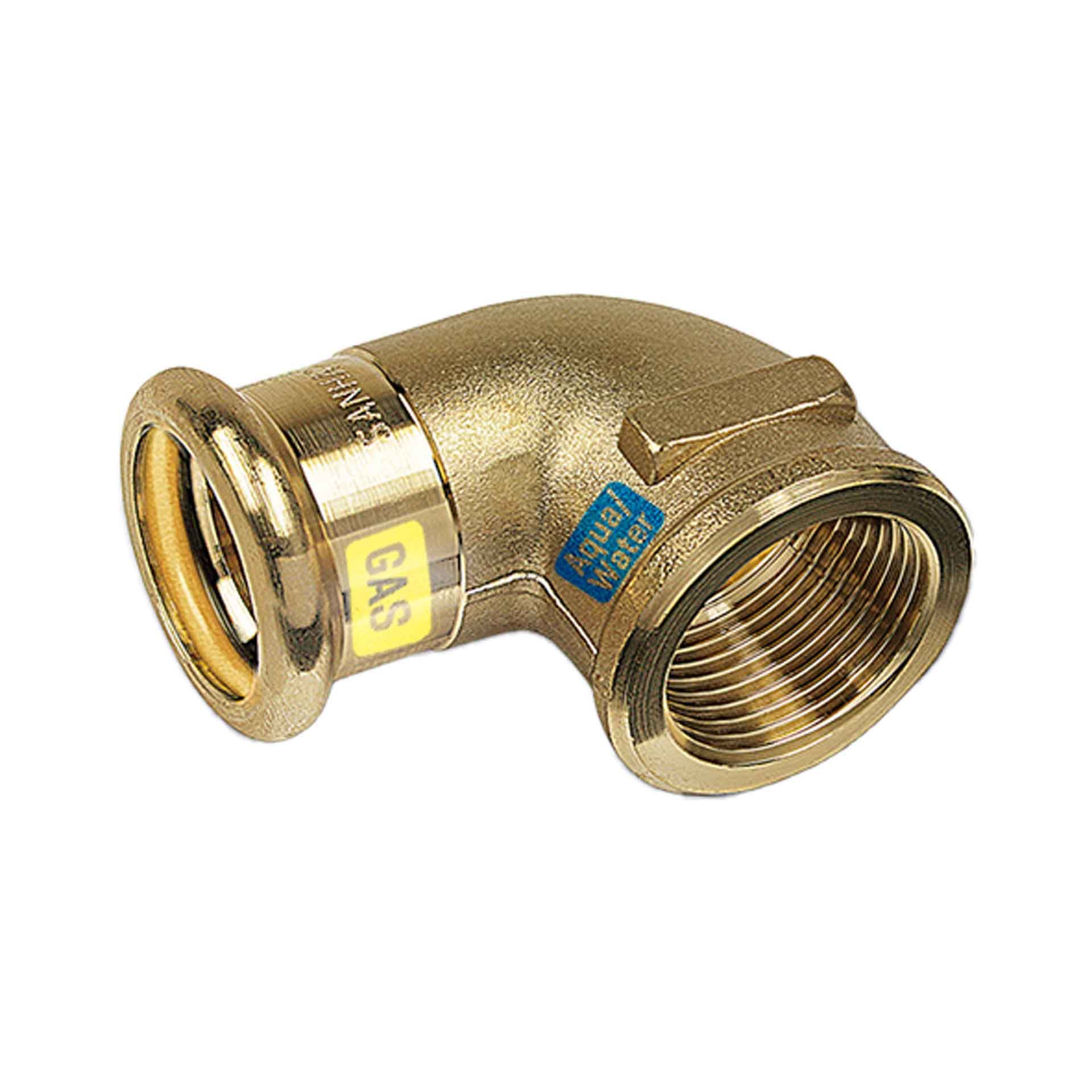 Hydrogas Coude 90°, Mixte Taraudé 22×1/2