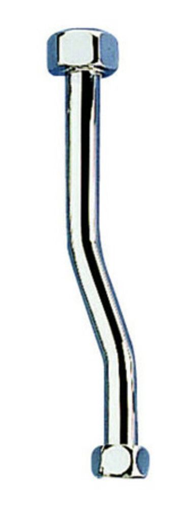 Delabie Tempostop Tube DE Bobine Incurvé Chromé Avec 2 Écrous Desserrés 3/8F