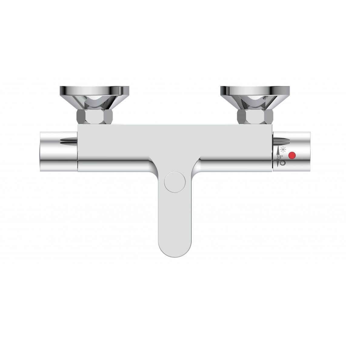 52450 VICO Thermostatische badkraan, chroom vue 4
