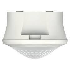 Détecteur de mouvement Blanc apparent 360° 1 canal 8m IP54 80W Led