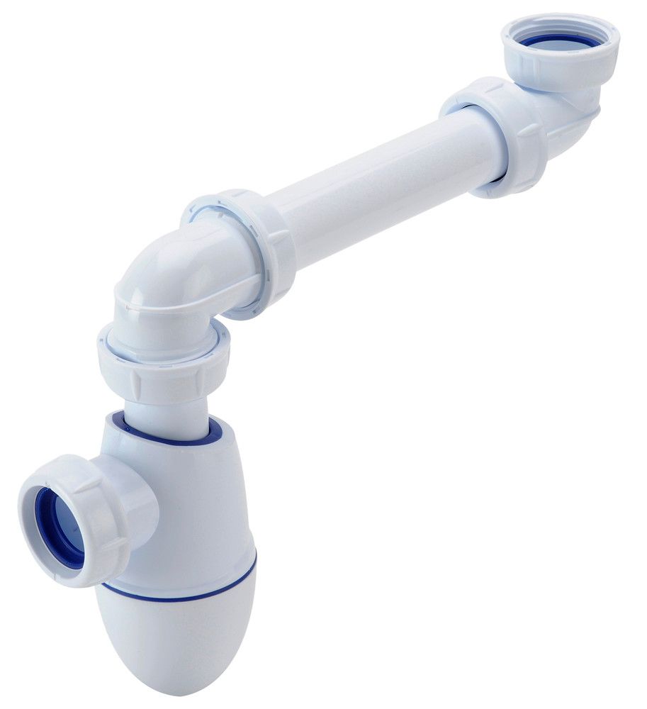 Nicoll Easyphon Siphon Bouteille Pour Lavabo 5/4” D 32 MM Gain DE Place