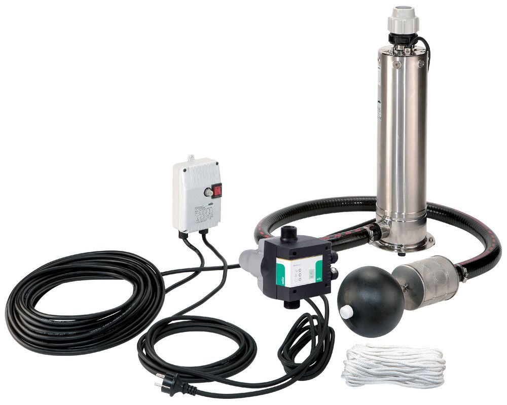 Wilo Sub Twi 5-SE Pack Pomp Immergée 0,7KW 5M³/H Hauteur DE Réfoulement 50M
