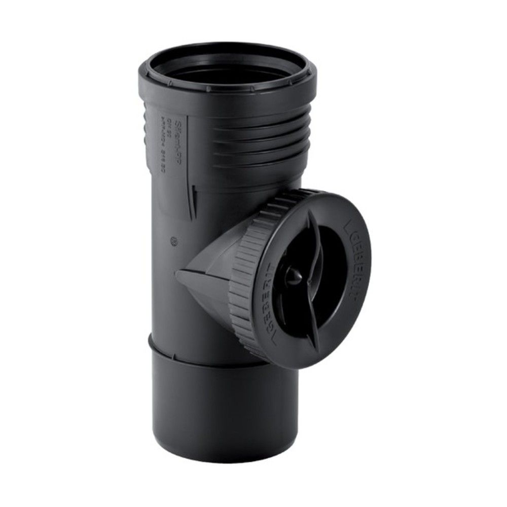 Geberit Silent-pp Regard DE Visite 90° Avec Ouverture DE Service Ronde D 75 MM