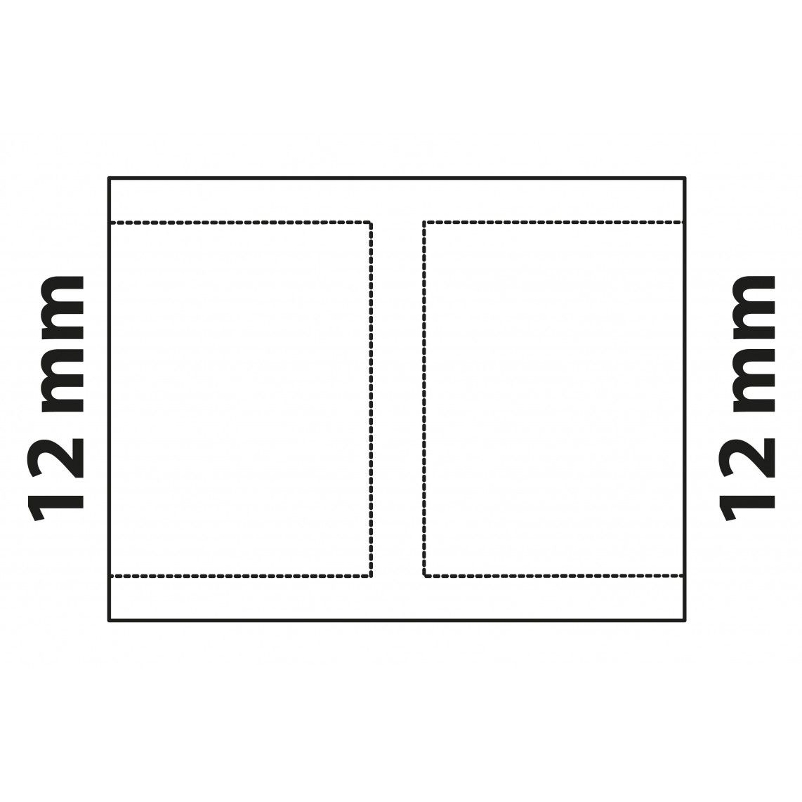 989092017 Double socket, copper solder fitting, 12 mm, 2 sockets vue 3