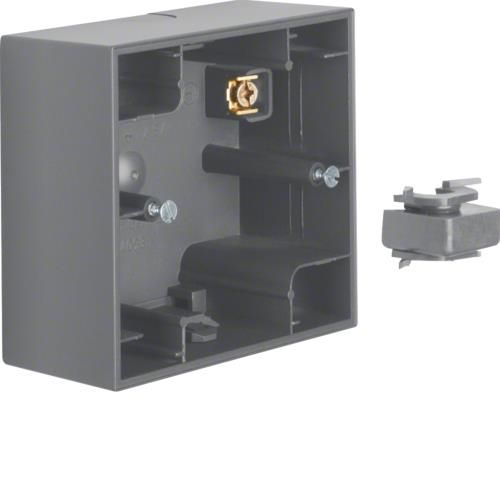 Boîte saillie 1 poste Berker K.1 Anthracite, mat