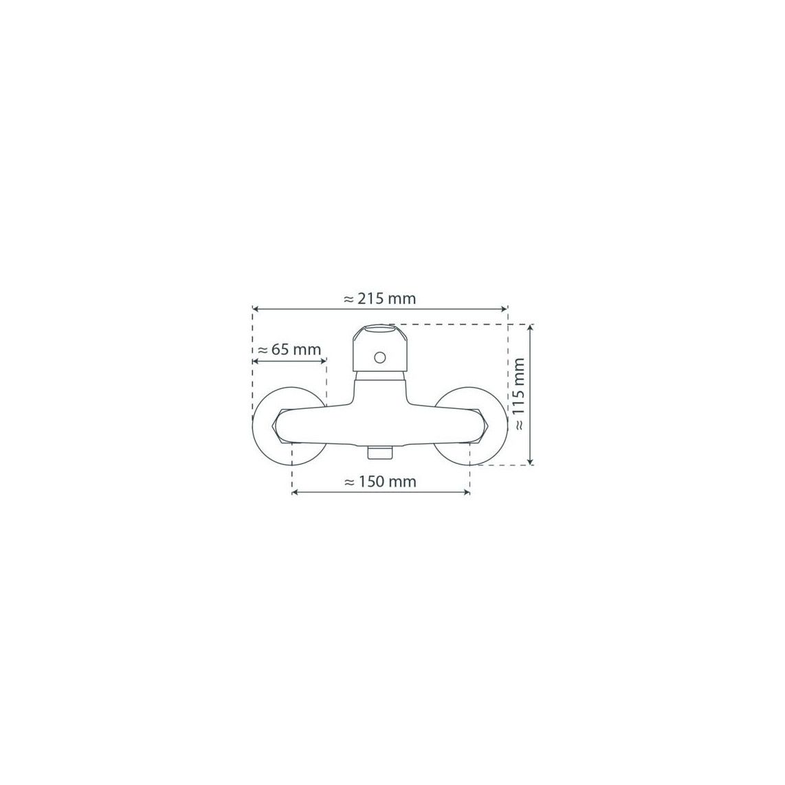 36440 SIRANI Shower mixer, chrome vue 4