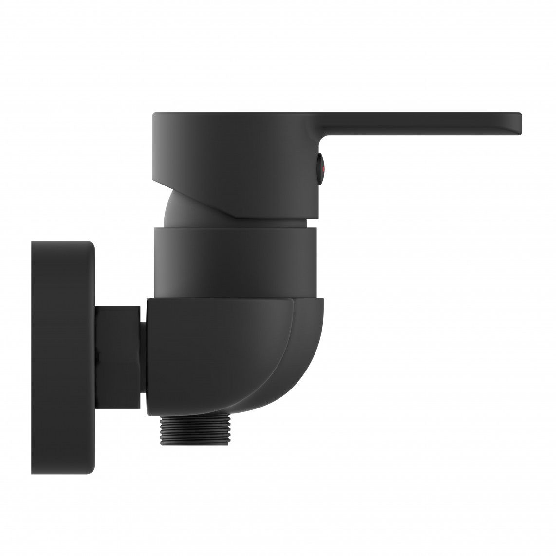 44406 DENVER Shower mixer, black matt vue 3