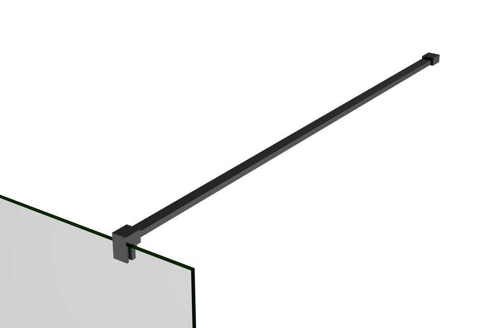 Van Marcke Walk-in/decor Barre Stabilisatrice Rectangulaire 1200MM Noir