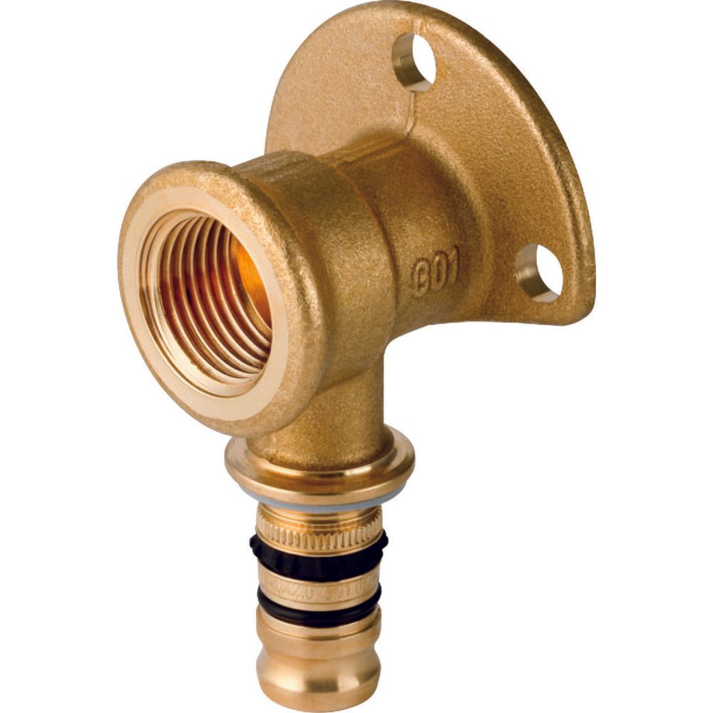 Geberit Mepla Raccord À Sertir Culasse Murale L 36MM Laiton 20-1/2