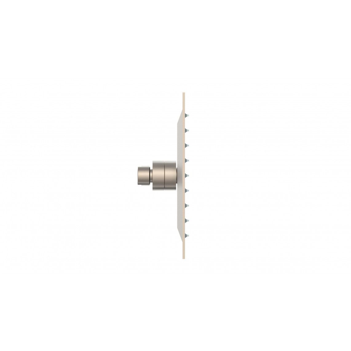 69207 STRASBOURG Head shower, stainless steel vue 2
