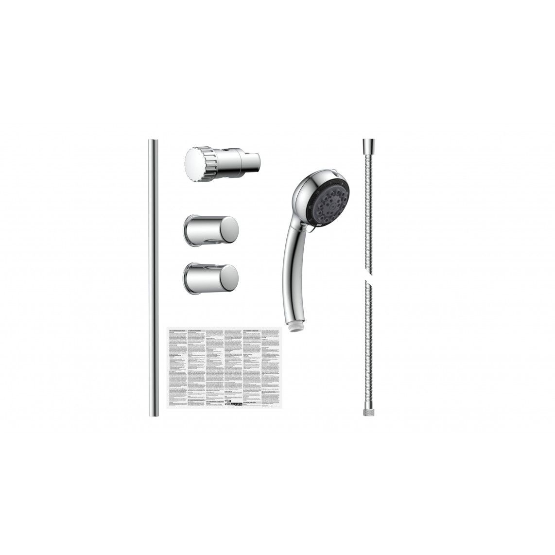 DX3004CSBPLUS VITAL Shower rail set, chrome vue 4