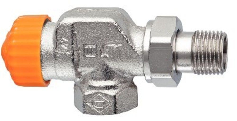 Heimeier Eclipse Robinet Thermostatique Débit Équerre Inversé 1/2”F
