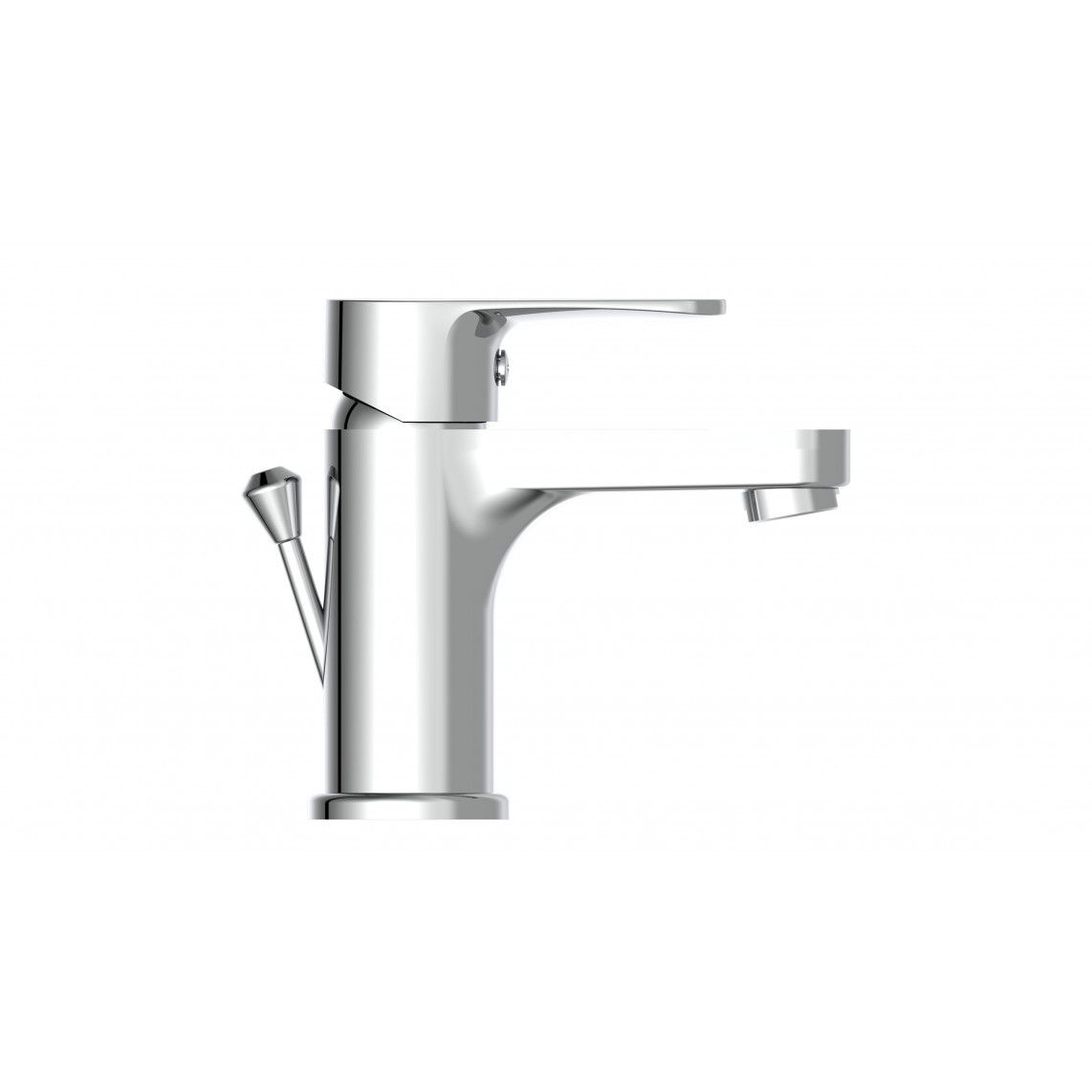NI075CALCR CLAUDIO Wash basin mixer, chrome vue 2