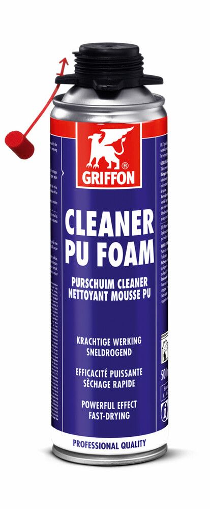 Griffon Pu-foam Cleaner Pour Nettoyer LE Pistolet Pu-foam 500ML