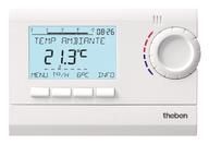 Thermostat à horloge digital 24 heures / 7 jours 2 x 1.5V 1CO 6A