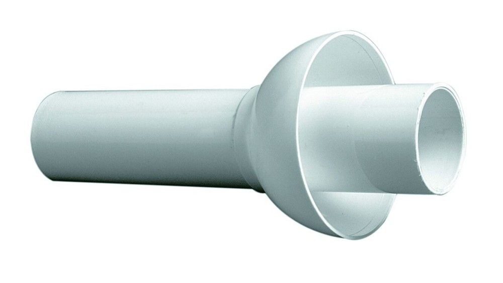 Nicoll Tube ET Rosace Pour Lavabo-bidet-évier PP Blanc L 180MM D40MM