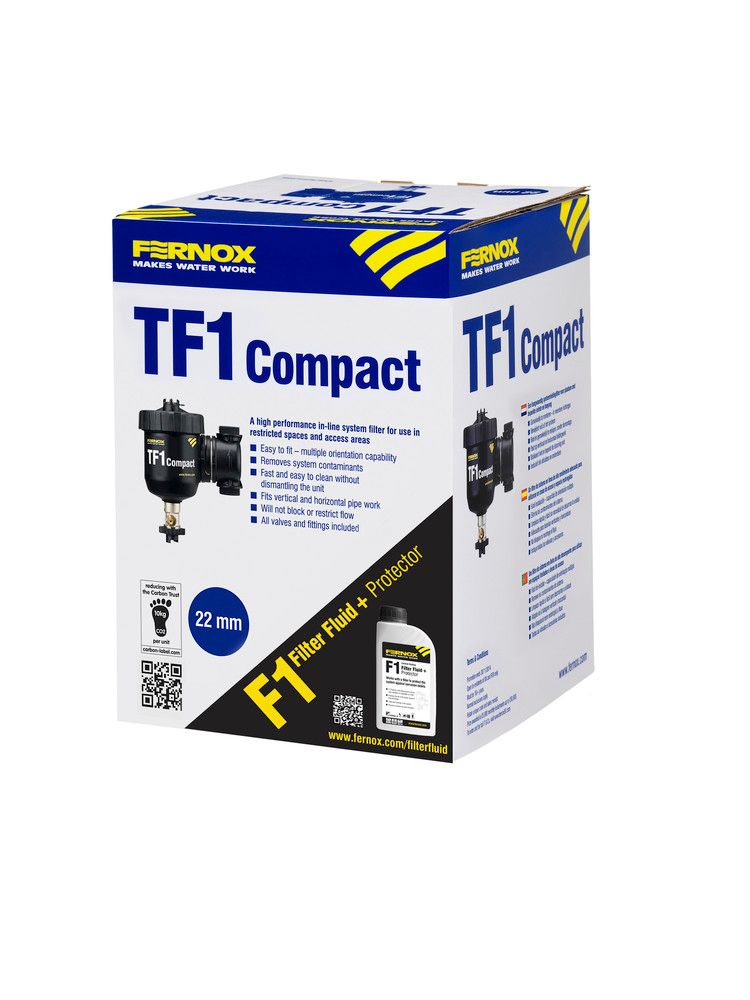 Fernox Pack TF1 Compact Filtre Circuit DE Chauffage 3/4