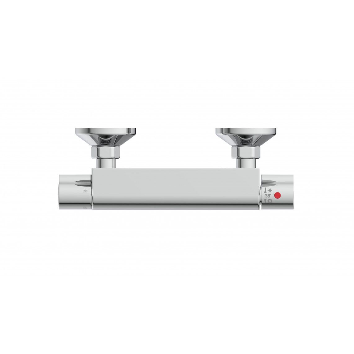 52445 VICO Thermostatische douchekraan, chroom vue 5