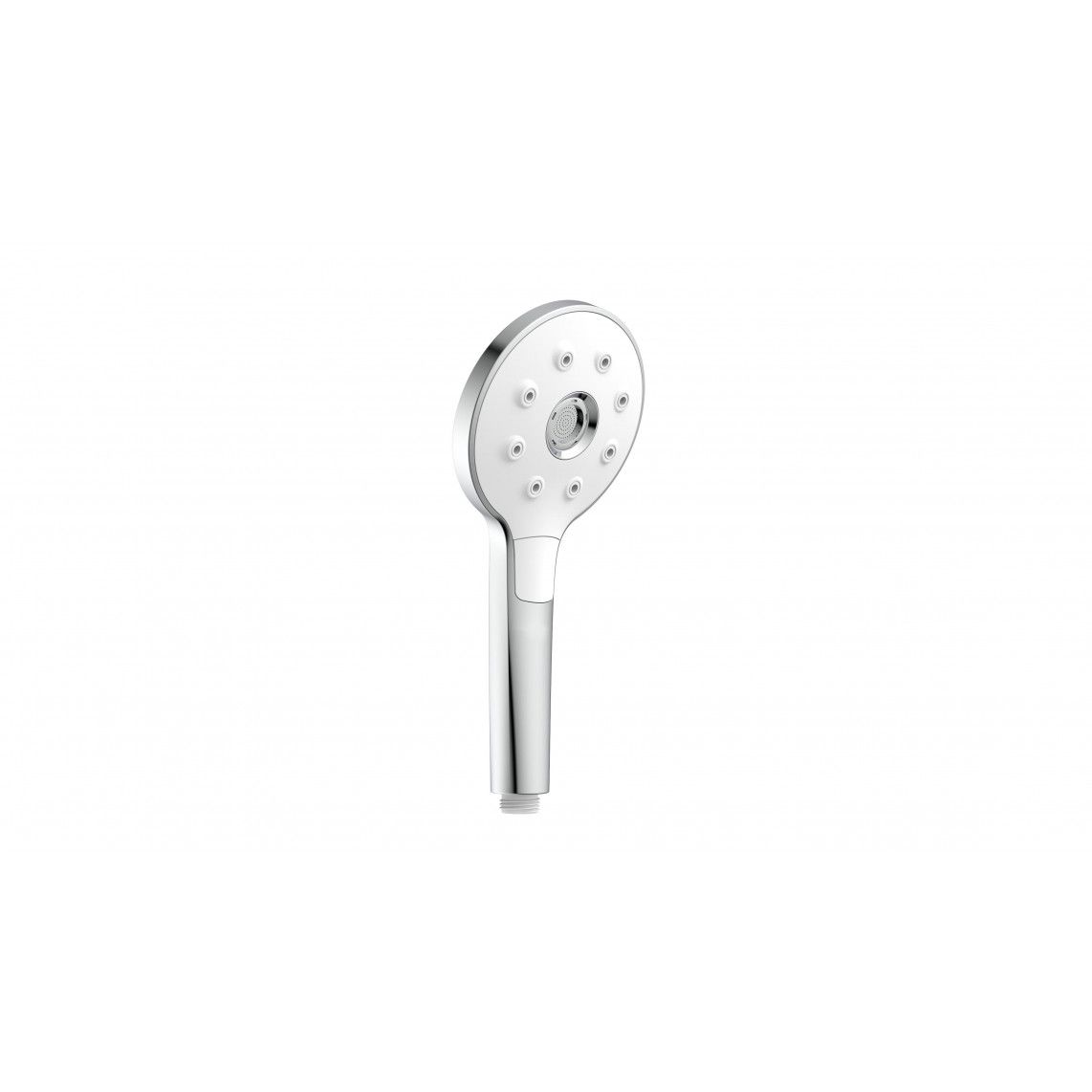 60840 PERUZZI hand shower, chrome/white vue 2