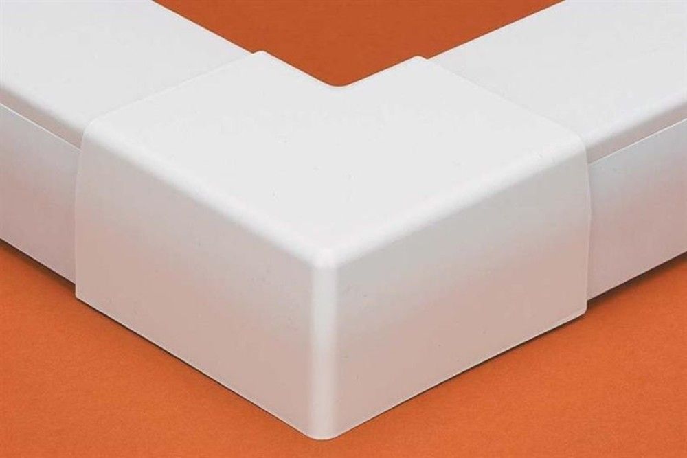 Optimal Courbure Plate Pour OD-80 RAL9003 1 Pièce