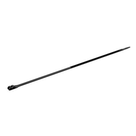 Collier colson - longueur 498mm largeur 9mm - Noir - protégé UV