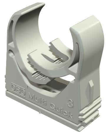 Multi - Quick clip 18 - 22mm Gris clair