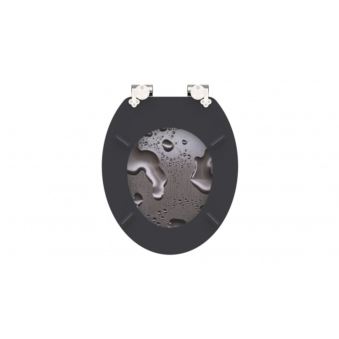 80123 MDF WC-zitting GREY STEEL, met valrem vue 6