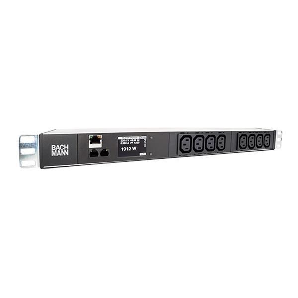 19 1HE 8 x C13 monitored TCP / IP strom 2,0m schuk
