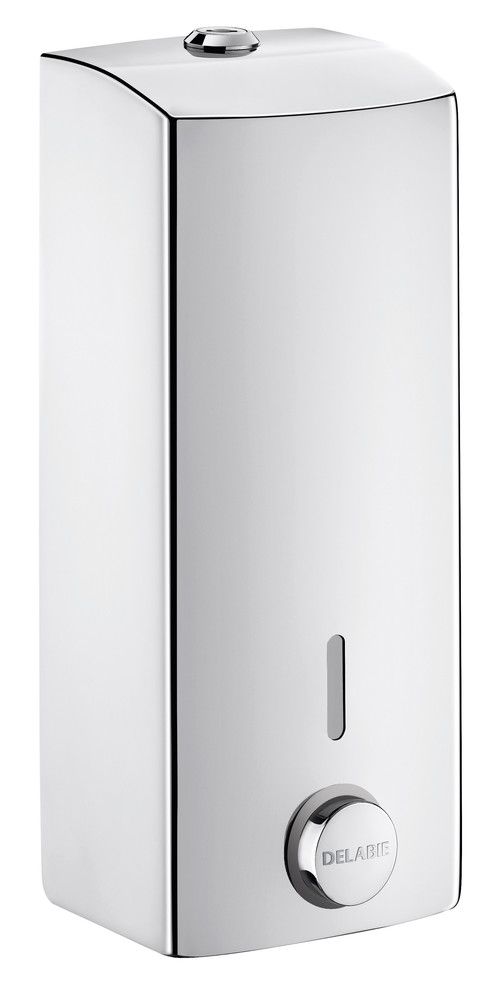 Delabie Distributeur Savon Antigaspillage 1L 89×104MM INOX Poli Brillant