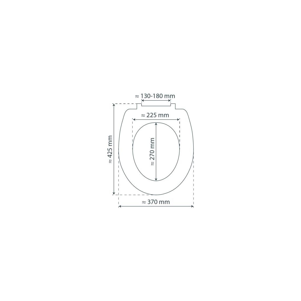 81001 Bamboe WC-zitting NATURAL BAMBOO vue 11